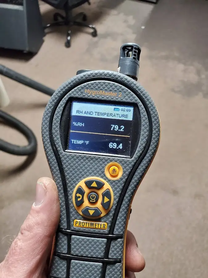 Moisture meter humidity assessment for Mold Remediation & Removal in Bristol